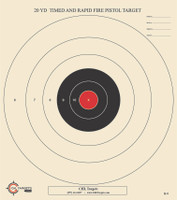 B-5 RC (RED CENTER) (100 Target Pack)