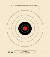 B-3 RC (RED CENTER) (100 Target Pack)