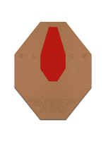 IPSC (CB) (Classic) RC (Red Center) (100 Target Pack) (FREE SHIPPING) IPSC (CB) (Classic) RC (Red Center) (100 Target Pack) (FREE SHIPPING)