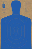 B-27E (CB) BLUE (30 X 21) (50 Target Pack) (FREE SHIPPING) B-27E (CB) BLUE (30 X 21) (50 Target Pack) (FREE SHIPPING)