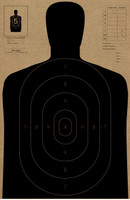 B-27E (CB) BLACK (30 X 21) (50 Target Pack) (FREE SHIPPING) B-27E (CB) BLACK (30 X 21) (50 Target Pack) (FREE SHIPPING)