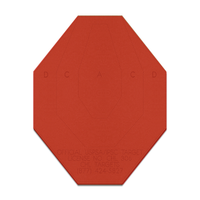 IPSC (CB) NO SHOOT (RED) (100 Target Pack) ****FREE SHIPPING*****