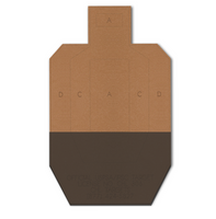 USPSA (CB) HARDCOVER (VERSION 9) (100 Target Pack) ***FREE SHIPPING***