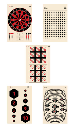 Shooting Range Targets - 14" x 20"- Sample Pack #3