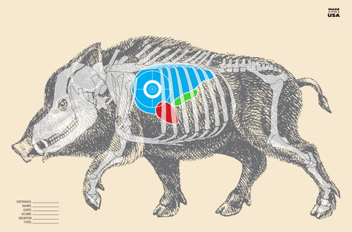 SRT - Hunting Targets - Wild Boar (100 Target Pack)