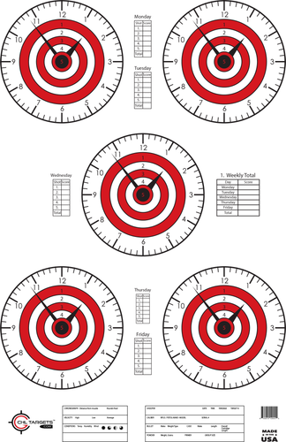 SRT - Fun & Games - Work The Clock (100 Target Pack)