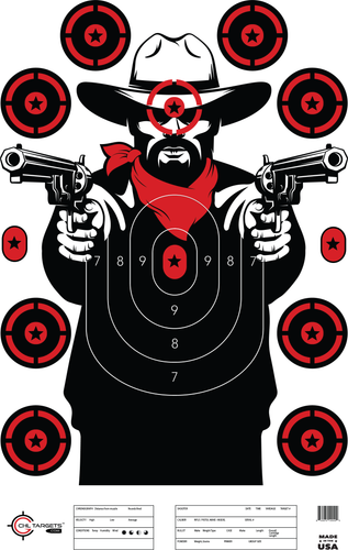 SRT - Fun & Games - Cowboy Quickdraw (100 Target Pack)