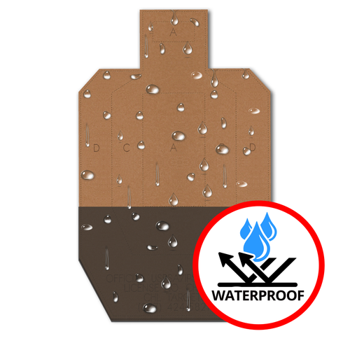 USPSA (CB) HARDCOVER (VERSION 9) WATERPROOF (70 Target Pack) ***FREE SHIPPING***