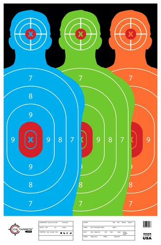 SRT - Silhouette -Multi Hostage Silhouette (100 Target Pack)