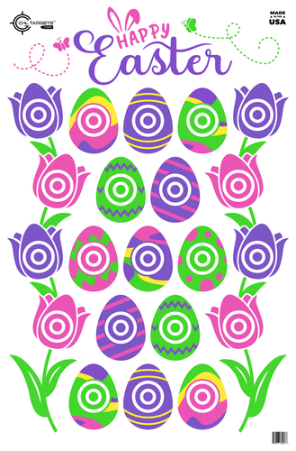 SRT - Seasonal Targets - Easter - Bullseye (100 Target Pack)