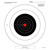 B-16 RC (RED CENTER) (100 Target Pack)