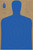 B-27E (CB) BLUE (30 X 21) (50 Target Pack) (FREE SHIPPING)