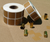 STANDARD (WHITE) Target Pasters (Pack of 10) 3000 Pasters Per Roll (Paster Size - 7/8" x 7/8") (WHITE)