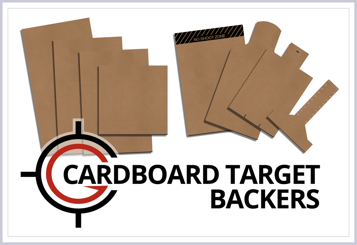 Cardboard target backers