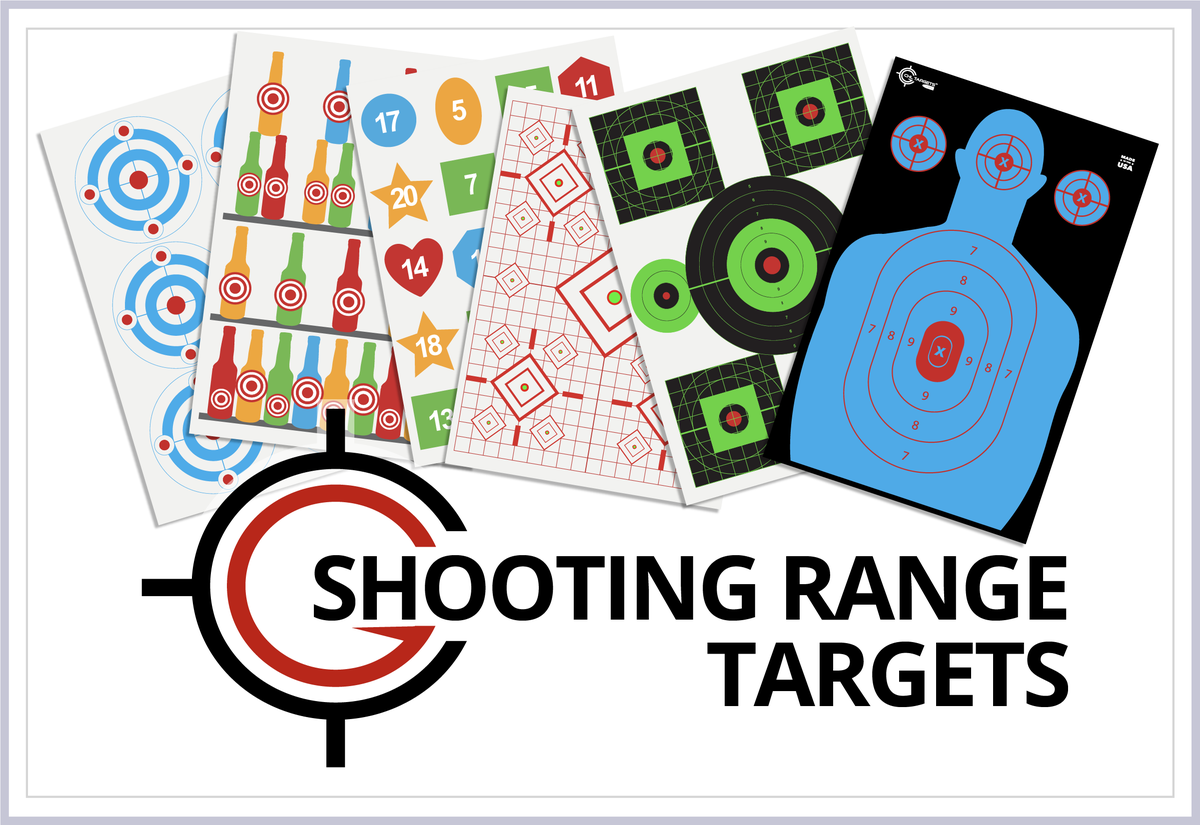 Shooting range targets