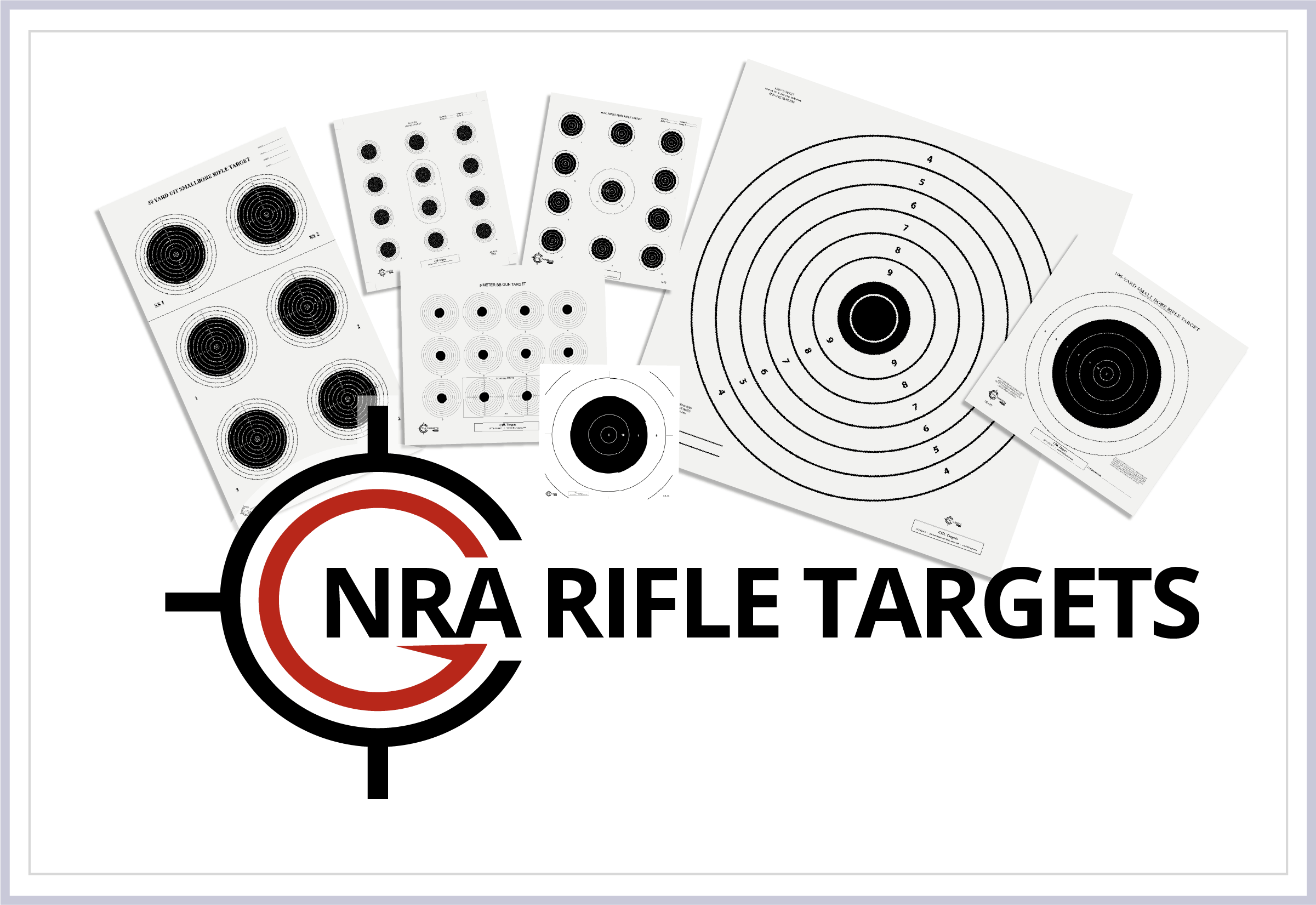 Official NRA Rifle Targets