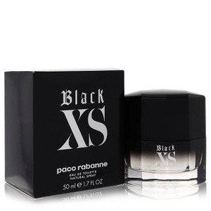 Black XS by Paco Rabanne Eau De Toilette Spray 1.7 oz (Men) V728-424987