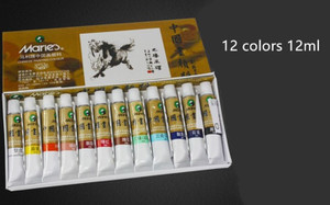 Style: 12 colors 12ml - Chinese painting painting paint set art Q119-CJJSBGBG00888-12 colors 12ml