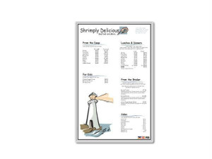 Laminating pouches menu 3mil 25pk,dds must be ordered in multiples of case qty=2 X935-2548765