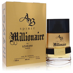 Spirit Millionaire by Lomani Eau De Toilette Spray 3.3 oz (Men) V728-480108