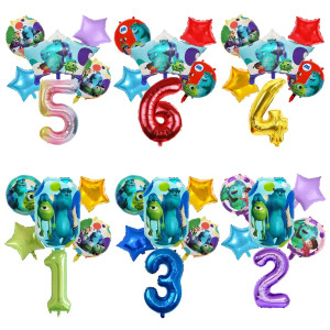 Color: WHITE, Capacity: 680ml - Monsters University Monsters, Inc. Theme Birthday Party Decoration  F640-12000038627967345