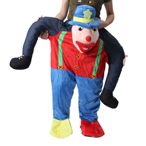 Hallowen Christmas Shoulder Carry Me Piggy Back Ride-On Fancy Dress Adult Party Costume Outfit C122-1204091