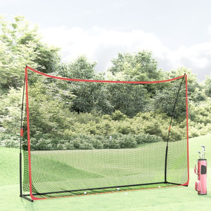 Golf Practice Net Black and Red 120.1"x35.8"x83.9" Polyester A949-93751 Golf Practice Net Black and Red 120.1"x35.8"x83.9" Polyester A949-93751