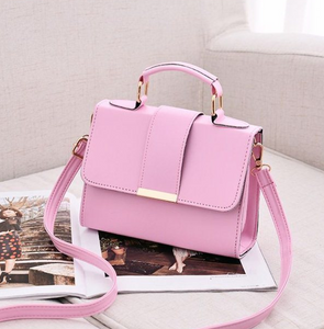 Color: Pink - Korean version of the new single shoulder bag small box Q119-CJBHNSNS07572-Pink