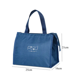 Color: Brown - High-Capacity Portable Insulated Lunch Bag Women Kid Picnic Work Travel Food Thermal F640-12000030134599729