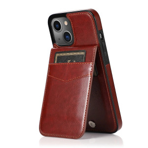 Color: Beige, Material: Silicon - Faux Leather Wallet Kickstand Phone Case for IPhone 13 12 Mini 16 F640-12000036424599474