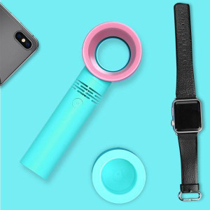 Color: MINT - Whirlwind Cool Blade-Less Mini Fan K290-14231931944995