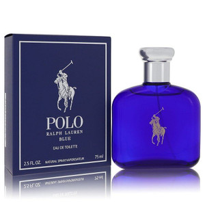 Polo Blue by Ralph Lauren Eau De Toilette Spray 2.5 oz (Men) V728-402819 Polo Blue by Ralph Lauren Eau De Toilette Spray 2.5 oz (Men) V728-402819