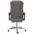  Reclining Office Chair Grey Faux leather, metal, plywood, foam A949-349785