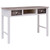  Desk Brown and White Paulownia Wood and Poplar Wood A949-284154