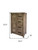 37" Brown Solid Wood Four Drawer Chest N270-524592