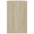  Desk Sonoma Oak Engineered Wood 39.4 in x 19.7 in x 29.9 in A949-801799