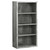 48" Gray Wood Bookcase N270-333506