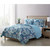 Full/Queen Aqua Blue Cream Beach Sea Shells Coral Fish Coastal 3-Piece Quilt Set Q280-PCQSF28143795
