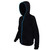 Electro Luminescent Zip Up Hoodie Blue Small A706-185150