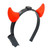 Red Light Up LED Devil Horns A706-160000