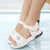 Color: B White, Shoe size: 37 - New Fashion Princess Shoes Little Girl Soft-soled Middle-aged Child Q119-CJNY122000055CX