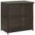  Bar Set Brown PE rattan, steel Large Bar Set Rectangular A949-313470