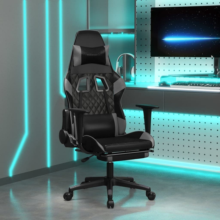 Gaming Chair Black and Gray A949-345526