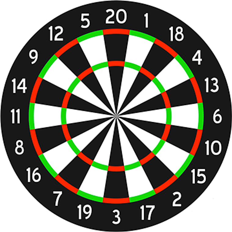 DuraMesh Archery Target Dartboard 25 in. x 32 in. R557-79631