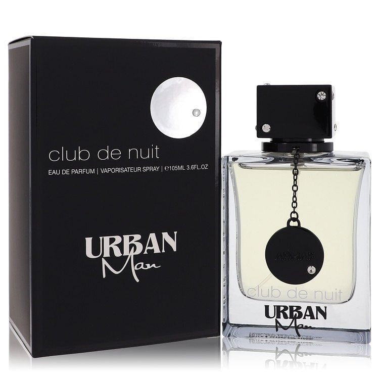 Club De Nuit Urban Man by Armaf Eau De Parfum Spray 3.4 oz (Men) V728-538350