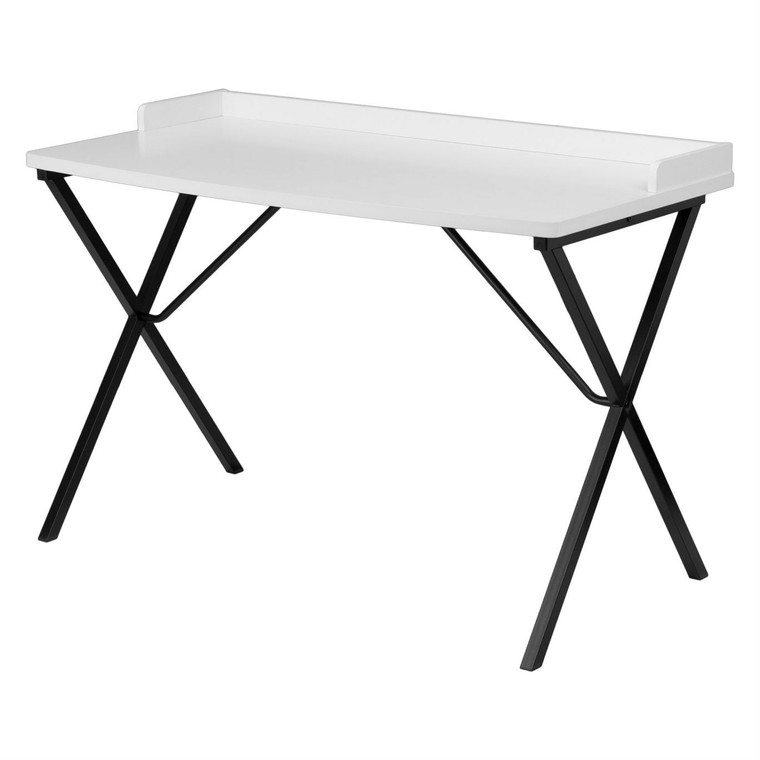 White Top Modern Student Teen Adult Writing Table Computer Desk Q280-WMCDHOF1868715