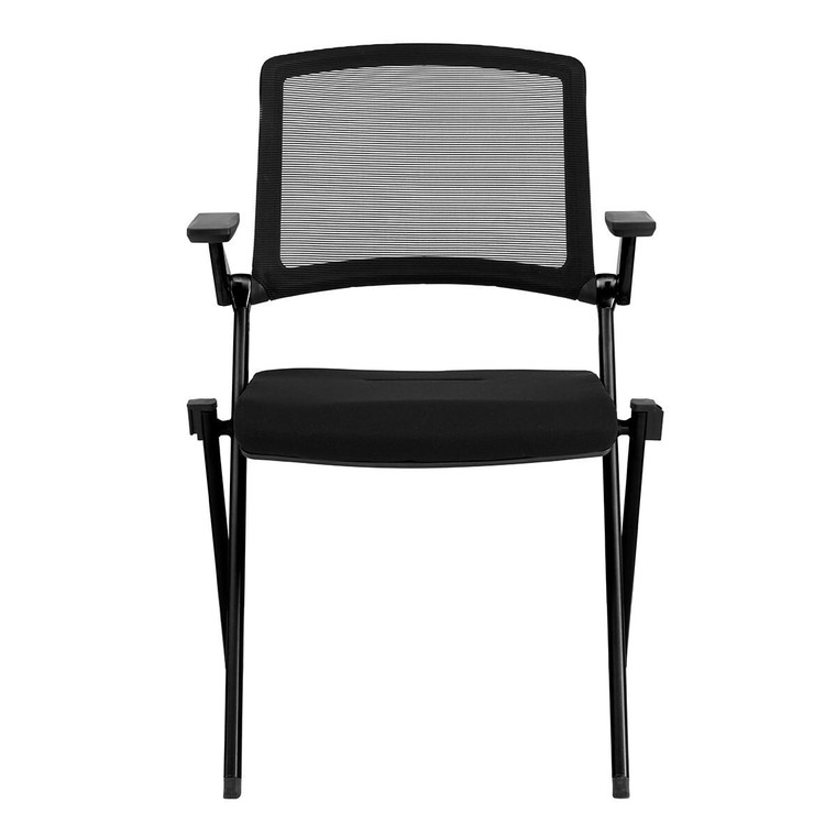 Set of Two Black Mesh Conference Office Chair N270-400776