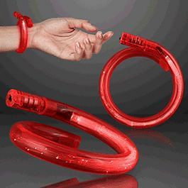 Light Up Tube Bracelet Red A706-1145010