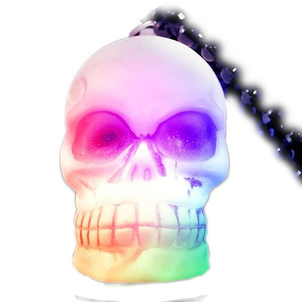 LED Soft Skeleton Skull Necklace A706-1255500