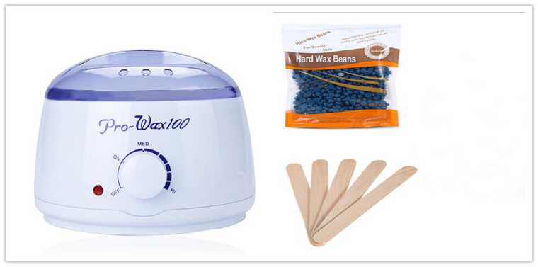 Quantity: White set, Model: US - Hair Removal Electric Wax Warmer Machine Q119-CJBJPFST00105-White set-US